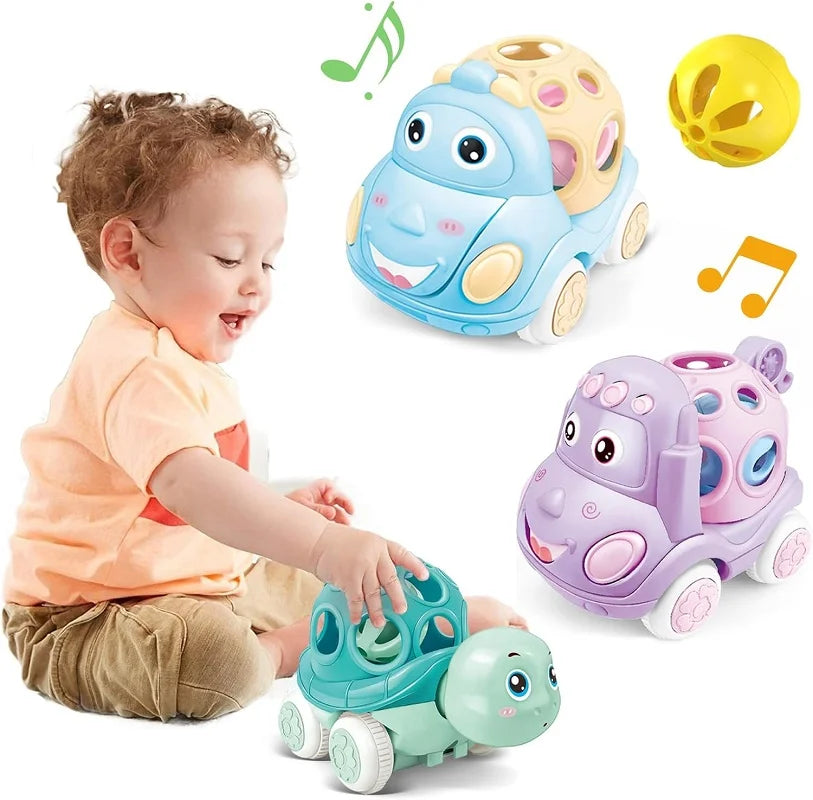 Baby Toy Rattle Roll Car