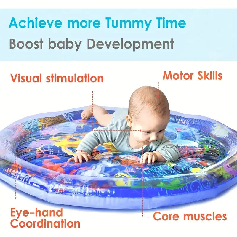 Baby Inflatable Cushion Water Play Mat Toy