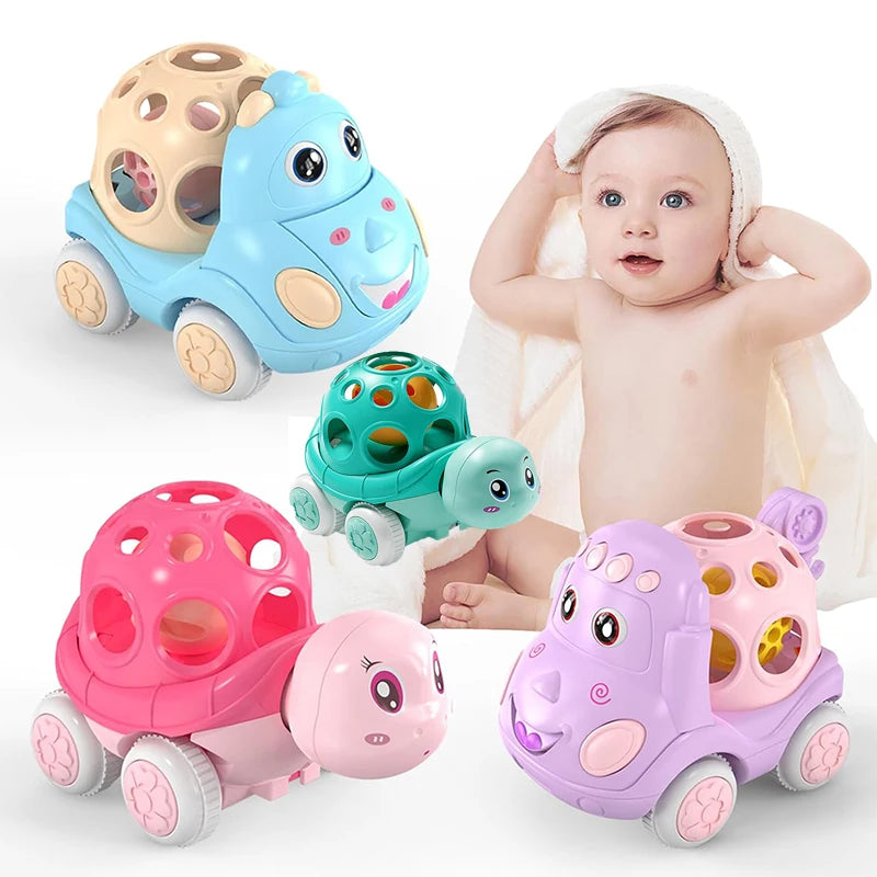 Baby Toy Rattle Roll Car