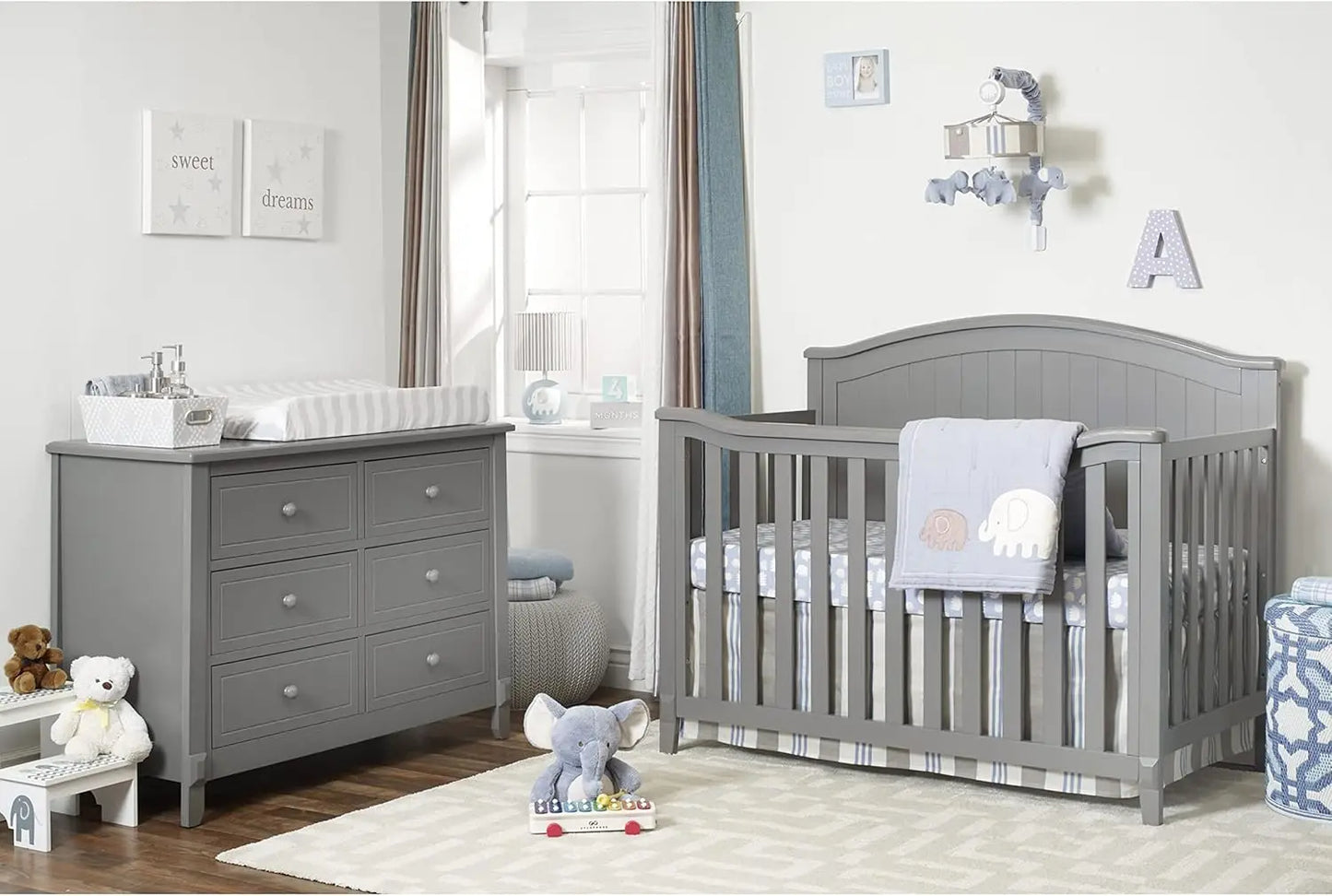 Furniture Fairview Crib Classic 4-in-1 Convertible